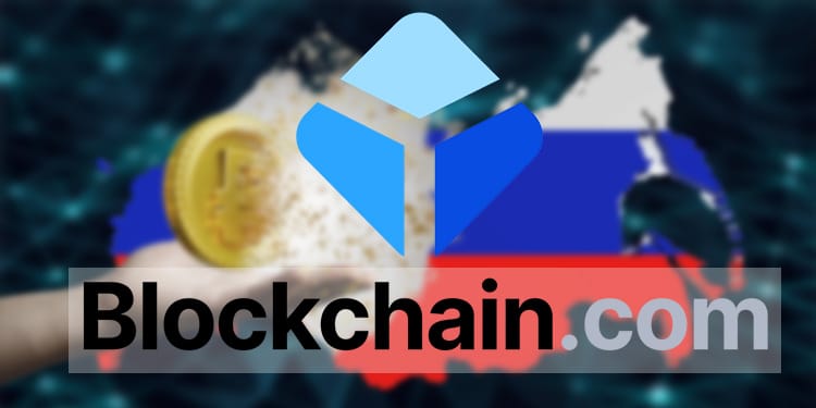 Fermetures des comptes russes sur blockchain com